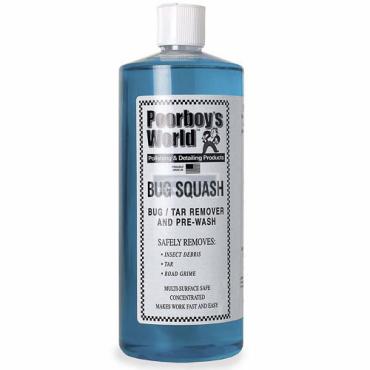 Insektfjerner - BugSquash 950 ml fra Poorboy's World - Fjerner insekter på din bils lak