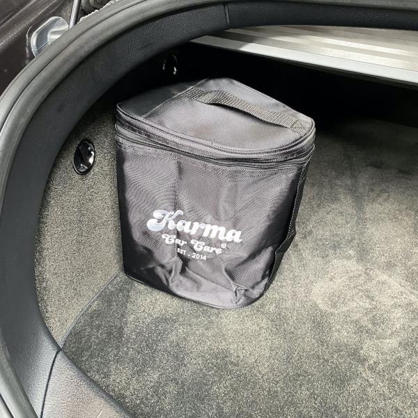 Karma Car Care Bagagerumstaske til bilplejeprodukter V3