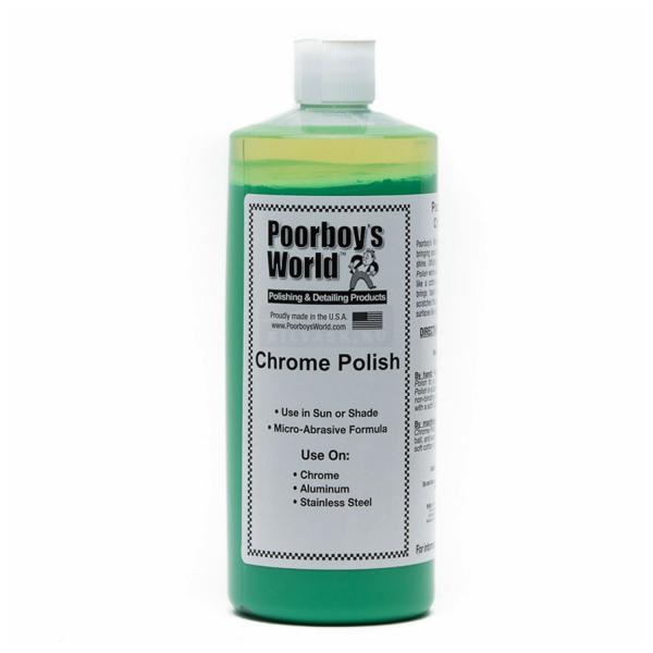 Chrome Polish 950ml Krom Polermiddel Poorboys World