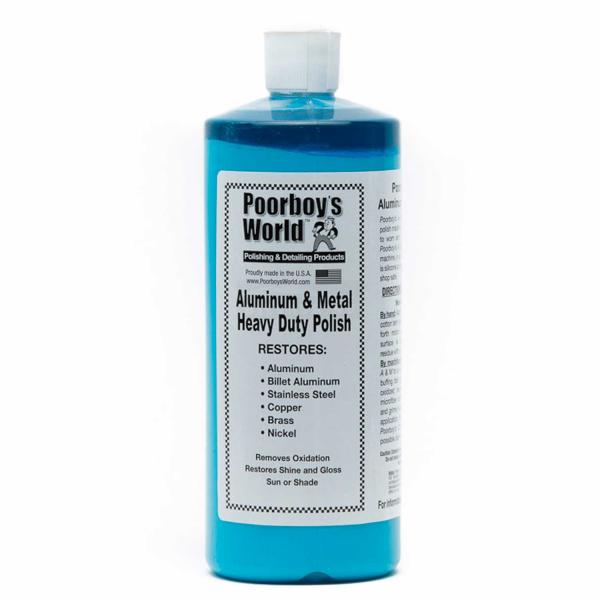 Aluminium og Metal Heavy Duty Polish 950ml Grov polercreme til Alu og Metal Poorboys World 