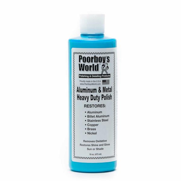 Aluminium og Metal Heavy Duty Polish Poorboys World 473ml