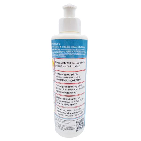 Karma Car Care mellemgrov polermiddel 250ml