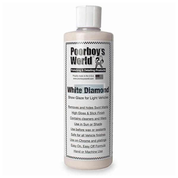 White Diamond - 473ml Glaze til lyse biler