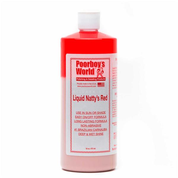 Poorboys World Nattys Red - Flydende Bilvoks - 950ml