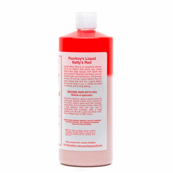 950ml Flydende Bilvoks - Nattys Red