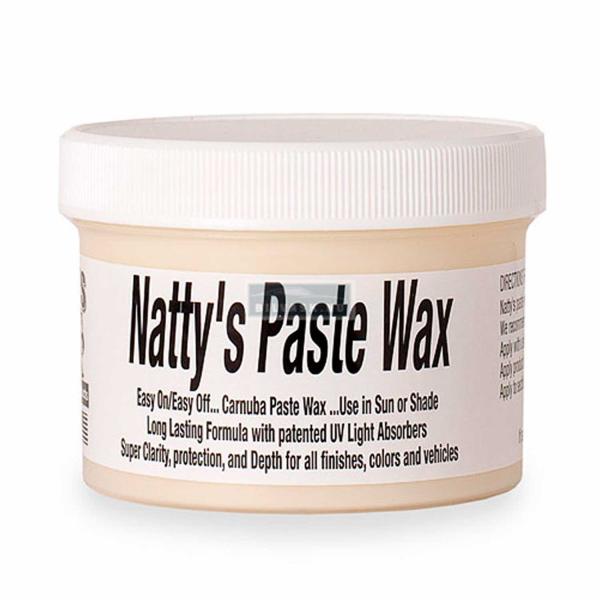 Nattys Paste Wax Hvid Carnaubavoks 225g