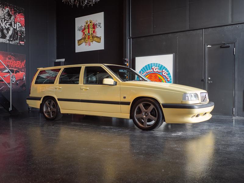 Volvo 850 T-5R efter bilpolering