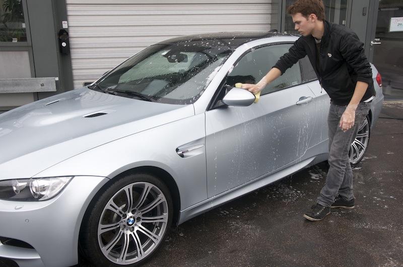 Håndvask af BMW M3