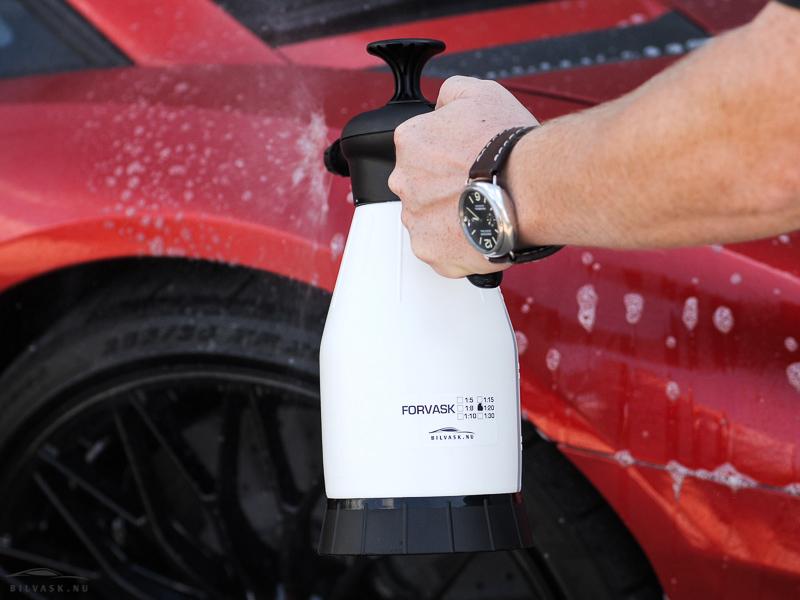 Pumpe Sprayer med Forvask på Lamborghini
