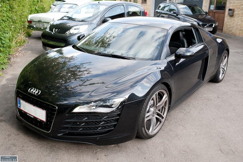 Audi R8 da den ankom til værkstedet.