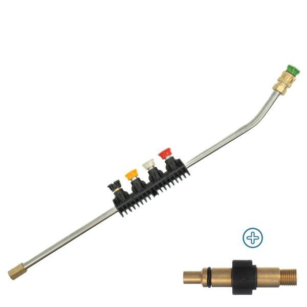 Forlænger Quick Connect Dyse Sæt til Bosch Aquatak / Black & Decker / Makita / Scheppach højtryksrenser