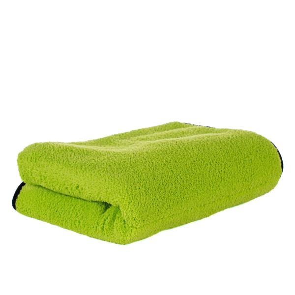 Grønt Microfiber Håndklæde til aftørring af bil efter vask