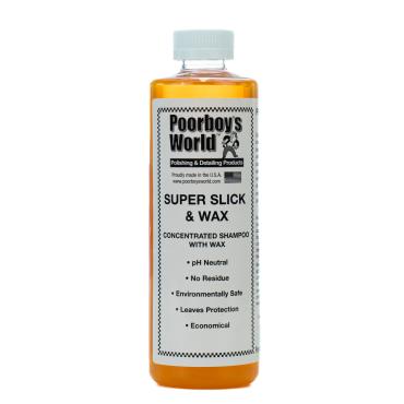 Super Slick & Wax Autoshampoo med Voks til bilen 473ml
