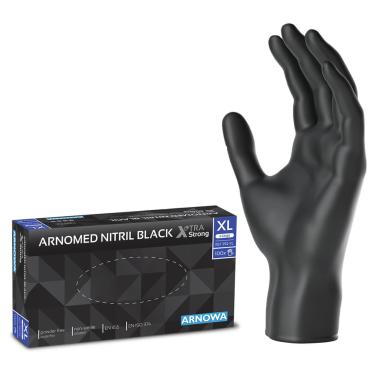 Sorte Nitril Handsker til Bilpleje 6 gram 100 stk