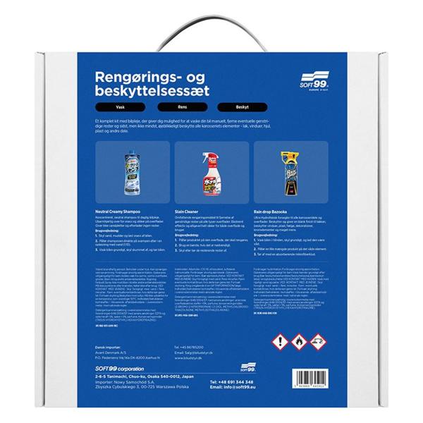 Bagsiden af Wash Clean Seal fra Soft99