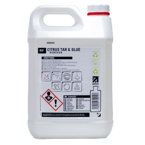 Bagsiden af Citrus Tar & Glue - 5L