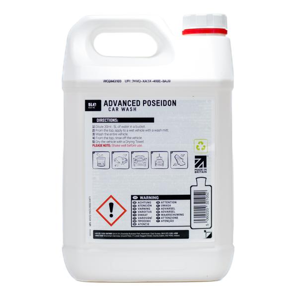 Bagsiden af Advanced Poseidon - 5L