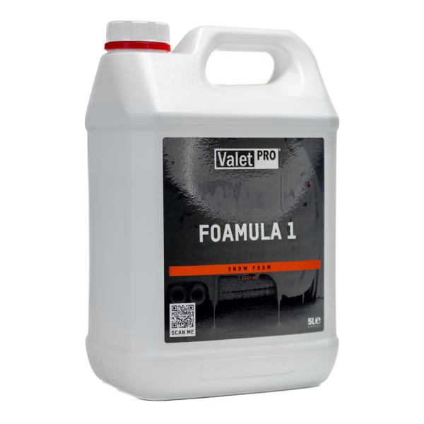 PH neutral forvask fra ValetPRO. Formula 1 skummer godt og fjerner skidt fra lakken før bilvask