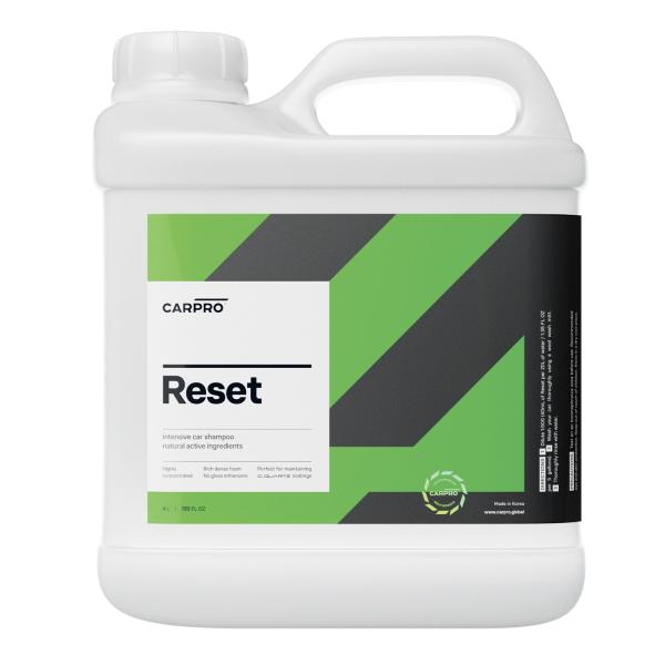 Autoshampoo CarPro Reset 4 Liter. Ph Neutral Shampoo når opblandet