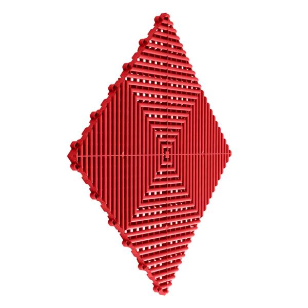 RIbtrax Pro Garageflise 40x40cm Racing Red Rød