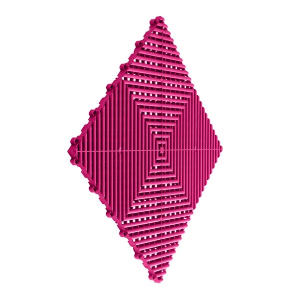 Ribtrax Pro Garageflise - Carnival Pink - Pink 40x40cm