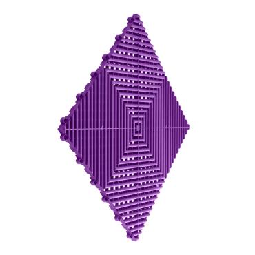 Ribtrax Pro Garageflise - Cosmic Purple - Lilla 40x40cm