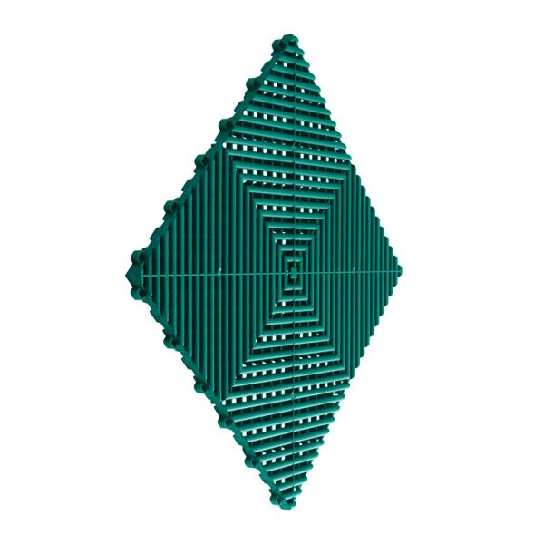 Ribtrax Pro Garageflise - Teal - Blågrøn 40x40cm