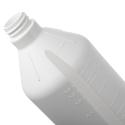 Hvid tyk plast flaske med sprayer til bilpleje