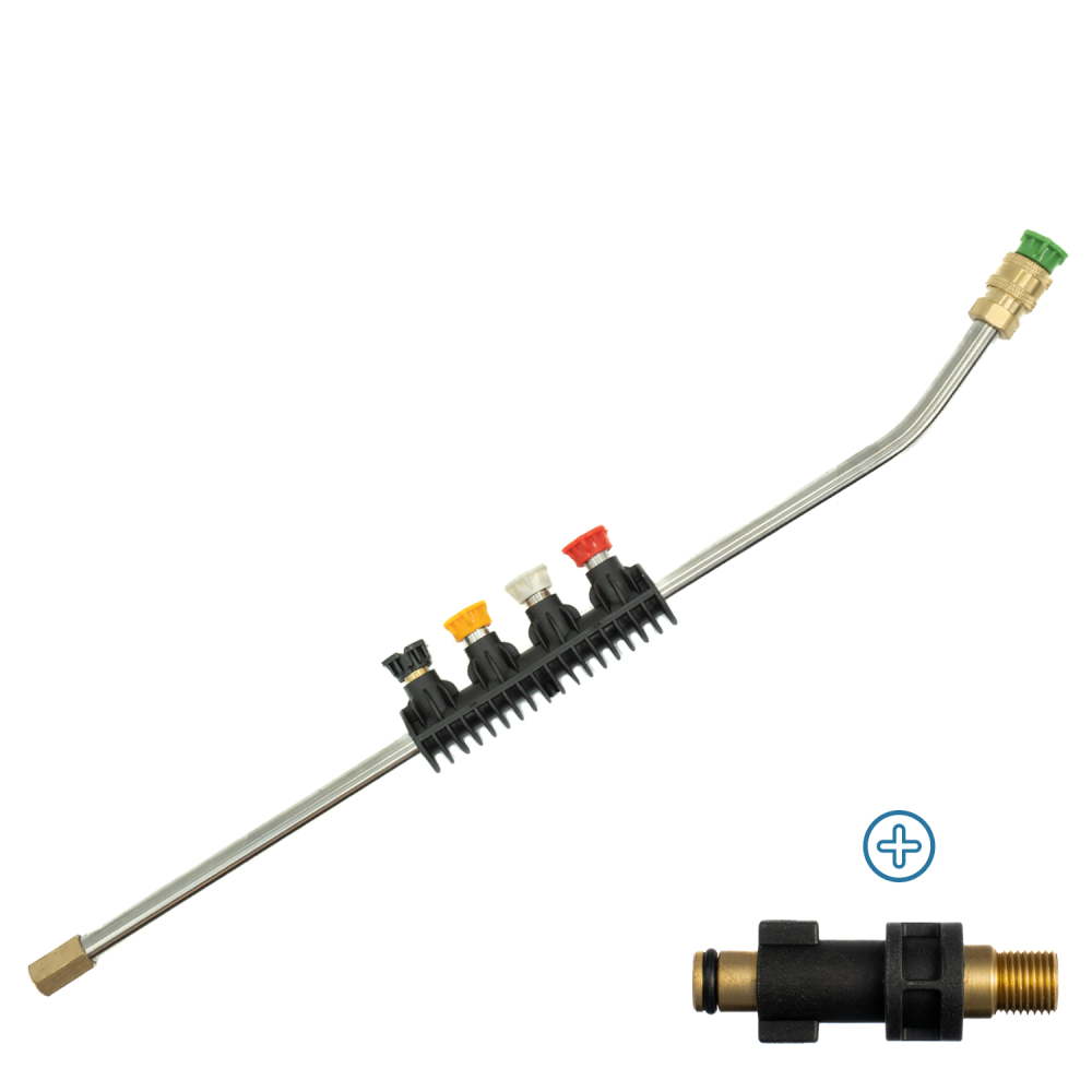 Lang - Quick Connect Dyse Sæt til Bosch Aquatac ( Før 2013 ) fra Bilvask.nu