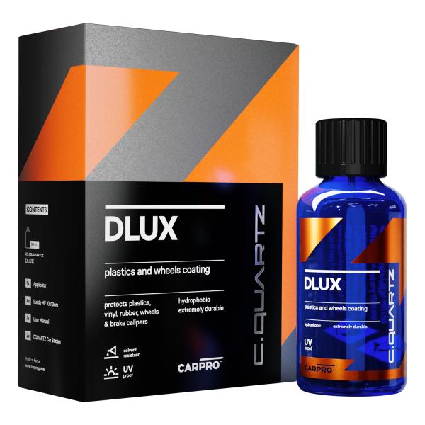 CarPro Dlux 30ml Kit - Coating til Fælge plast og gummi