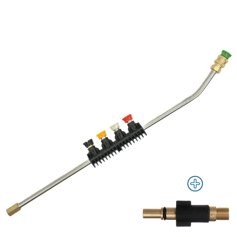 Lang - Quick Connect Dyse Sæt til HPW, Lavor & Parkside fra Bilvask.nu