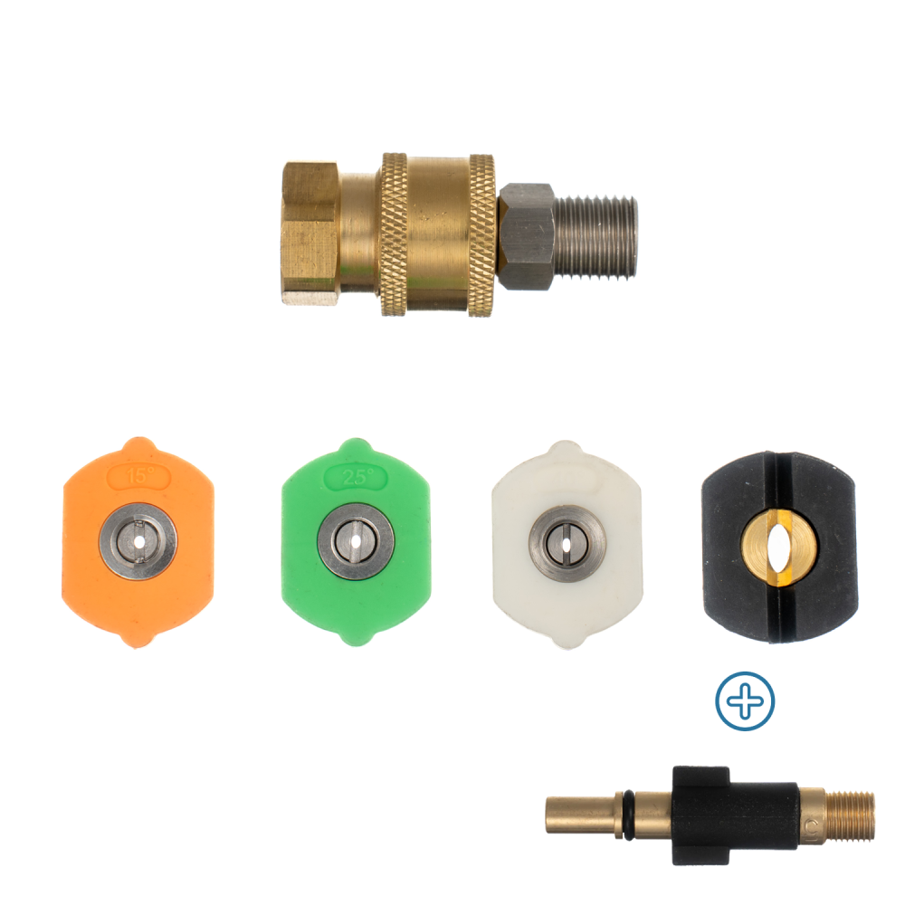 Quick Connect Dyse Sæt til HPW, Lavor & Parkside fra Bilvask.nu