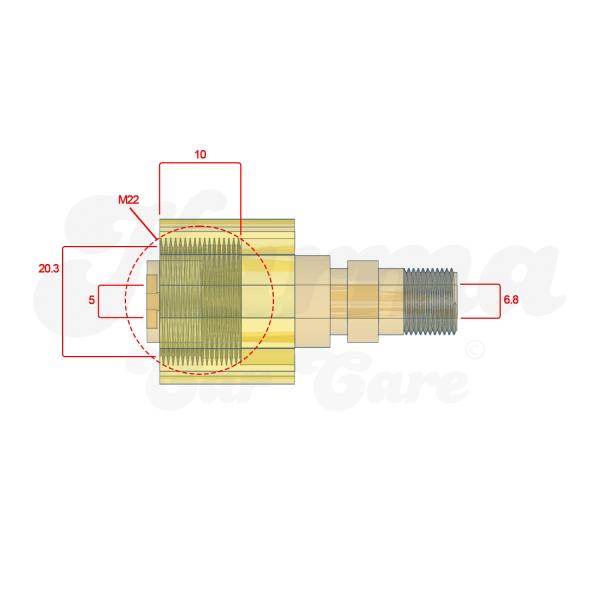 Skumlanse Classic til Kärcher HD HDS Easy!Lock