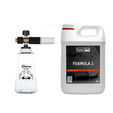 Forvaske Pakke med Skumlanse PRO+ & Foamula 1 5L Forvaske Pakke med Skumlanse PRO+ & Foamula 1 5L