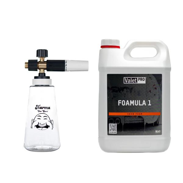 Forvaske Pakke med Skumlanse PRO+ & Foamula 1 5L