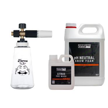 Pakke til Forvask af din bil. PROplus skumlanse, citrus og pH neutral forvask Pakke til Forvask af din bil. PROplus skumlanse, citrus og pH neutral forvask