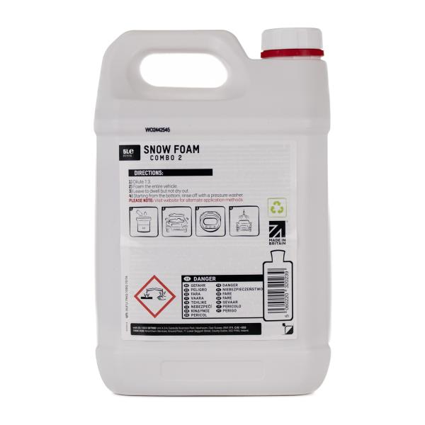 Fjern voks og forsegler med forvask Snow Foam Combo 2