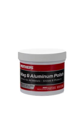 Mothers Mag & Aluminum Polish 5 Oz 6-Pack - High Shine Metal Polish For Wheels & Trim