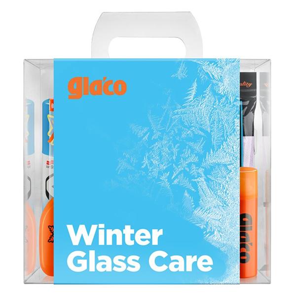 Rene ruder i bilen med Glaco Vinter produkter