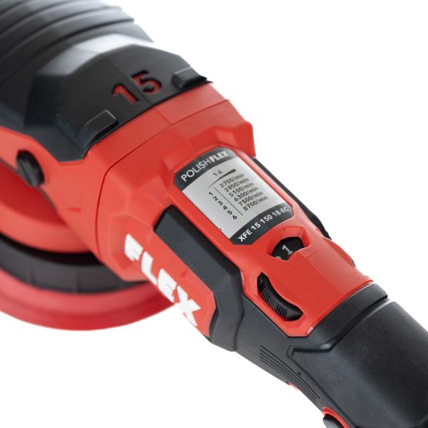 Speedometer på toppen af Flex XFE, så du kan se hvad tempo du kører, og hvad det omsættes til i Orbits Pr Minut