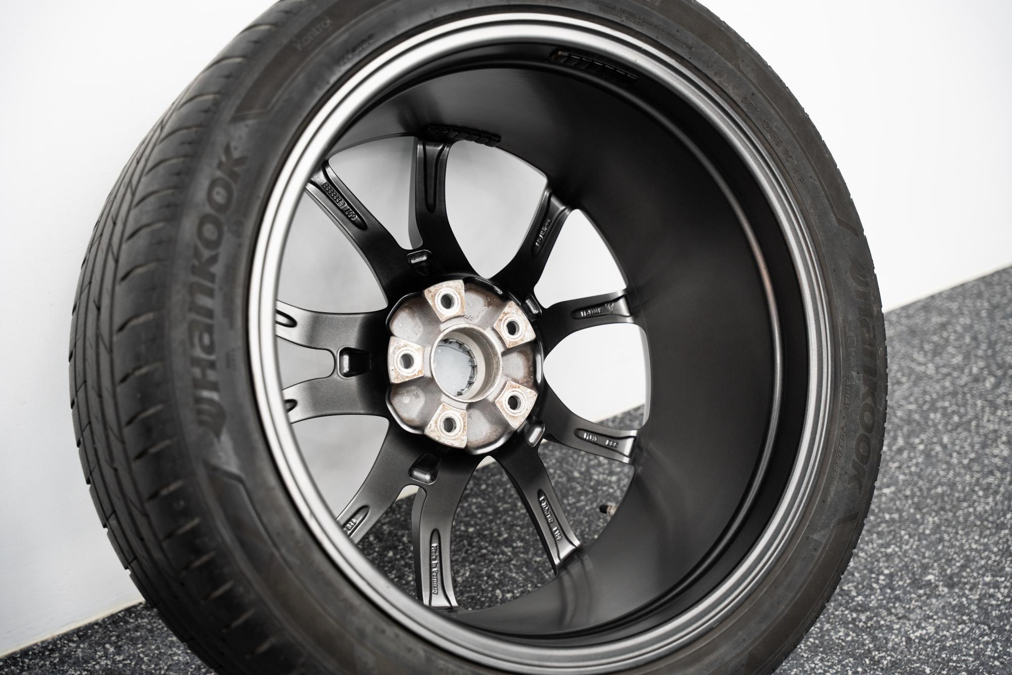 Efter billede af coatet Porsche Fælg med DLUX