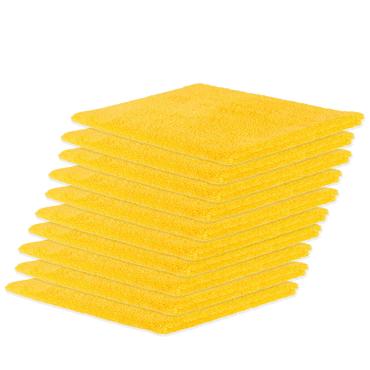 10 Microfiberklud Uden Kantbånd