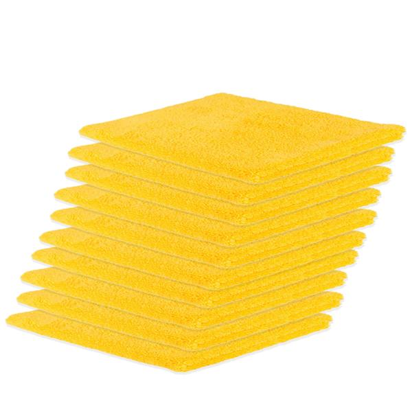 10 Microfiberklud Uden Kantbånd