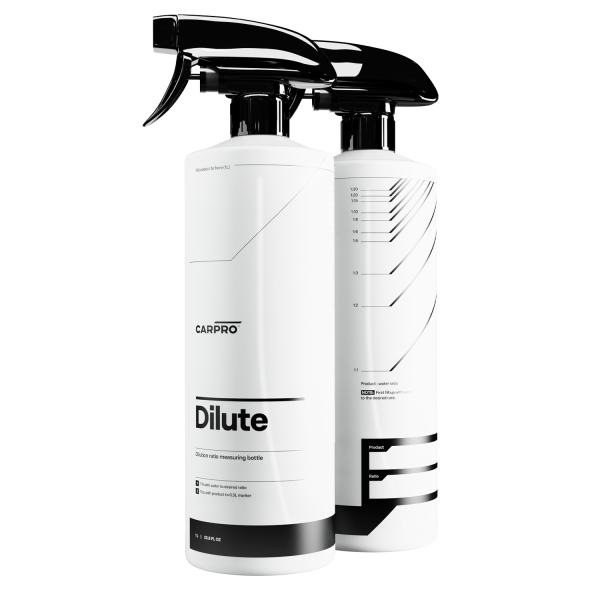 Dilute blandeflaske fra CarPro med målescala