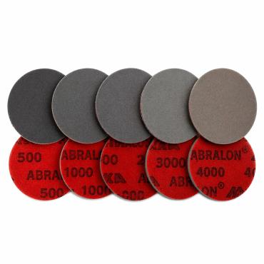 Vandslibeskiver 10 pak 75mm til vådslibning af lak