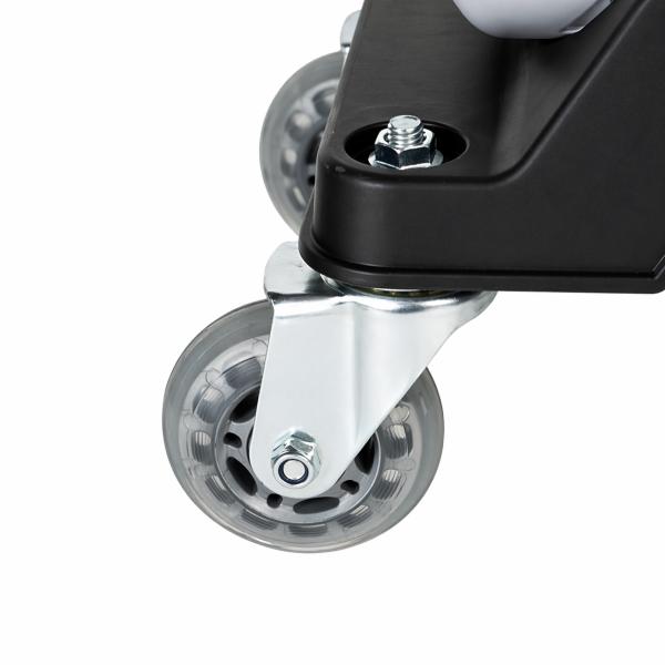 En Karma Blower til Bilvask er udstyret med 4 gode bløde gummihjul.