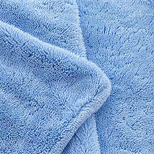Microfiber Håndklæde Double Loop til tørring af bilen efter bilvask