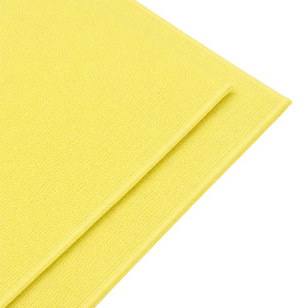 CarPro 2Face Microfiberklude – 10 stk (Gul)