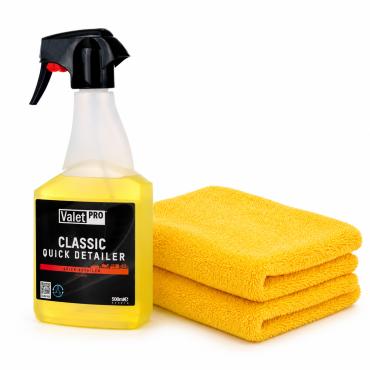 Quick Detailer + Microfiber Klude
