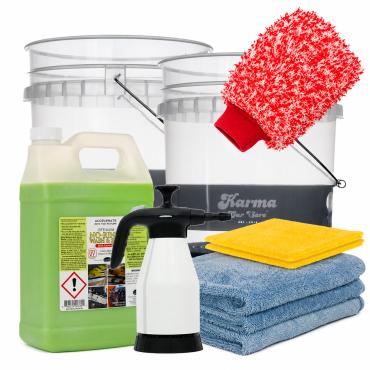 No Rinse Wash & Wax vaskepakke til skyllefri bilvask